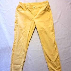 Maurices Yellow Pants